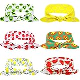 BIANHUAN　ベビー用ヘアバンド ヘアアクセサリー 6点セット ベビー かみかざり カチューシャ ベビーヘアバンド おしゃれ 髪飾り 子供用 キッズ 女の子 可愛い 新生児 赤ちゃん 出産祝い 内