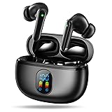 イヤホン bluetooth ワイヤレスイヤホン 【2024次世代 Bluetooth5.4イヤフォン】 ブルートゥース イヤホン LCDディスプレイ残量表示 ENCノイズキャンセリング+DNS技術 最大60時間連続再生 HiFi音質 重低音 自動ペアリング 完全ぶるーとぅーす イヤフォン マイク付き ハンズフリー通話 Type-C急速充電 IPX7防水 片耳/両耳 スポーツ/ゲーム/通勤通学