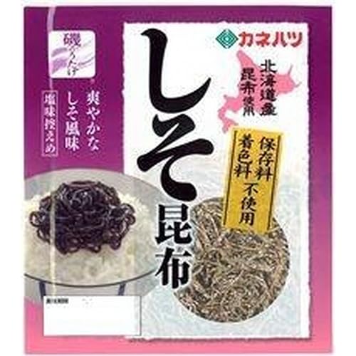 カネハツ 北海道産昆布使用 しそ昆布