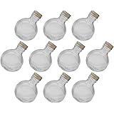 日本製　ハーバリウム　丸スキットル型　ガラス瓶　100cc　10本セット