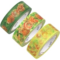 Amazon | SAIENマスキングテープ桃 3柄UR-2023サイズ15mm×10m×3