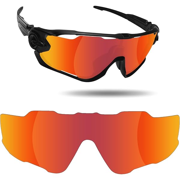 Amazon | 交換用レンズ Oakley Jawbreaker サングラス 透明/透明