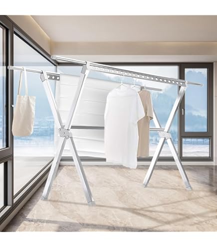 Amazon.co.jp : 物干し 室内物干し 洗濯物干し 布団干し 耐荷重45KG 多