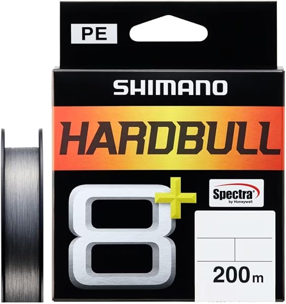 Shimano PE Line Hard Bull 8+ Varieties 100m, 150m, 200m / 0.6 to 6.0 / Fresh Green, Steel Gray - 1