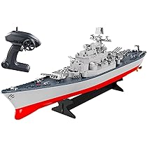 アカデミー製　1/400戦艦ミズーリRC改（送受信機、防水アンプ付属） Amazon | アカデミー(Academy) 1/400 アメリカ海軍 戦艦 BB-63