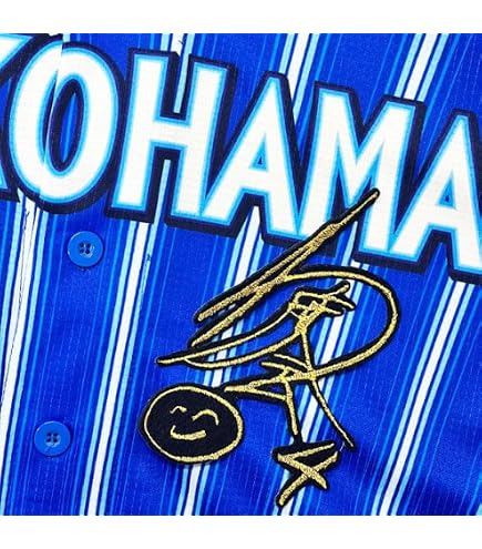 Amazon.co.jp: 横浜 DeNAベイスターズ 刺繍ワッペン 神奈川湾党 白布