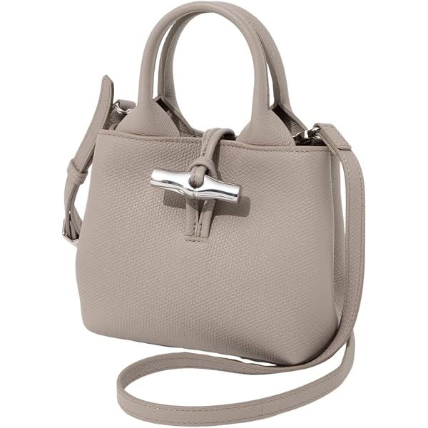Amazon.co.jp: Longchamp 10060 HPN 001 ROSEAU Leather Handbag Tote