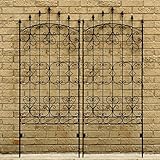 SINAPPフェンス 間仕切り ガーデン 目隠し 屋外 トレリス SIK2075 2枚組