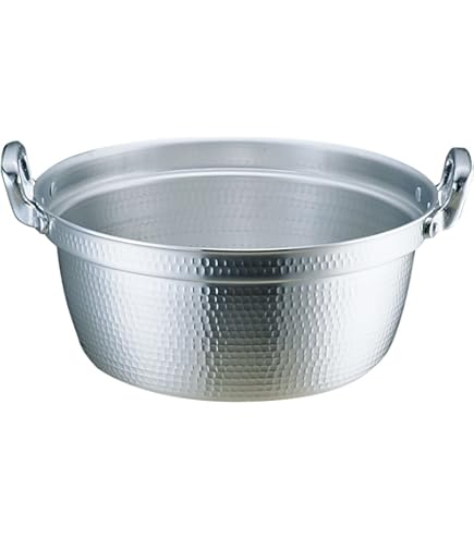 Amazon｜遠藤商事 TKG 料理鍋 両手 33cm アルミ製 アルマイト加工で  