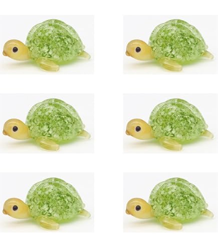 Amazon.co.jp: グラススクエア かわいらしい ガラス細工 海亀 ライト