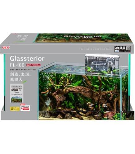 Amazon.co.jp: ジェックス GEX AQUARIUM スリムアクアホワイト