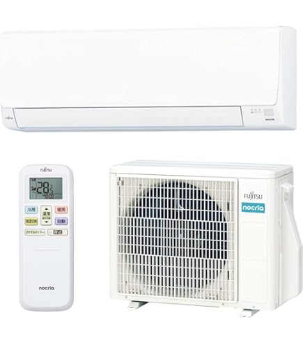 Fujitsu nocria エアコン本体 Amazon | 富士通ゼネラル 【エアコン】nocria ノクリアおもに6畳