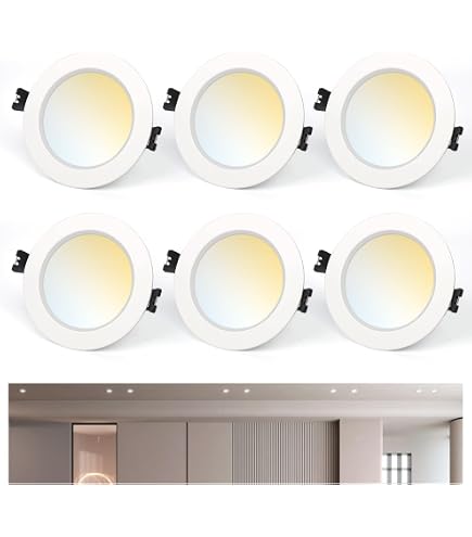 【新着商品】Arotelicht 埋込型LEDダウンライト 6個セット 10W Amazon.co.jp: Arotelicht 埋込型LEDダウンライト 6個セット 10W 3色調