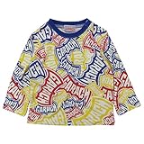 GARACH(ギャラッチ) 天竺GARACH総柄長袖Tシャツ 100cm/ネイビー NO.AH-511410