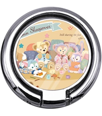 Amazon | ダッフィー スマホリング 40周年 フロムオールオブアス