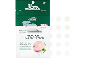 VTCOSMETICS(ブイティコスメテックス) VT スポットパッチ 3種 敏感肌 肌荒れスキンケア 毛穴ケア シート状美容液 (プロCICA クリア スポットパッチ)