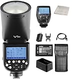 Godox V1-C TTLカメラフラッシュXpro-Cワイヤレストリガーセット キャノンCanonカメラ対応 ストロボ スピードライト 内蔵2.4Gワイヤレスシステム 7.2V / 2600mAhリチウム電池