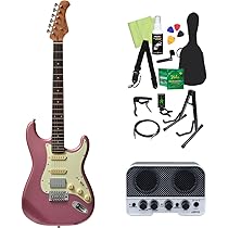 Bacchus BST-2-RSM/Mエレキギター　アンプセット Bacchus BST-2-RSM/M エレキギター初心者14点セット 【VOXアンプ