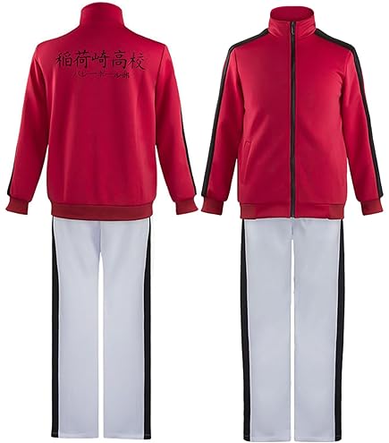 鳥野高校バレーボール部 ジャージ コスプレ-衣装】ハイキュー!! 烏野高校バレーボール部ジャージ/M【再販