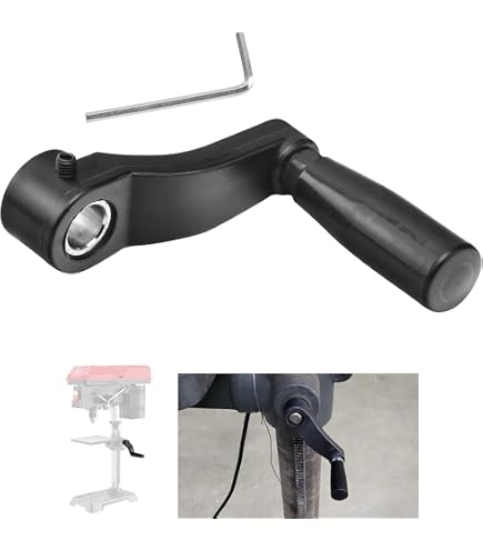 14.5mm Drill Press Table Crank Handle – Raise & Lower Your Delta 17-900 Effortlessly