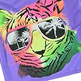 子供　ベビー 可愛いタイガーＴシャツ 日焼け止め　長袖　キュート　セパレートスタイル水着 柔らかい 快適 スイミングウェア