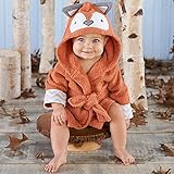 Baby Aspen Rub-A-Dub Hooded Spa Robe, Fox in the Tub [並行輸入品]