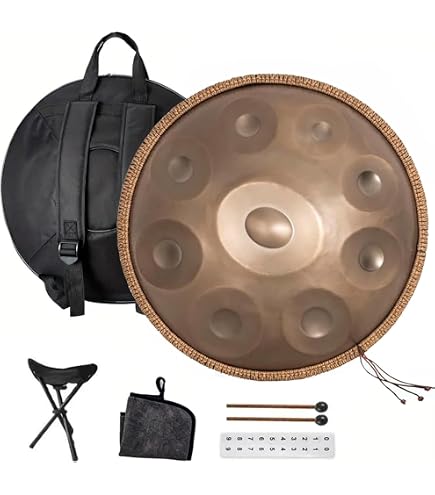 Amazon | ハンドパンドラム楽器 ハンドパンドラム ハンドパン スチール