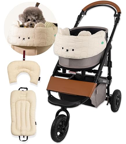 Amazon.co.jp: HARRYSPET ペットカートクッション [3点セット] British