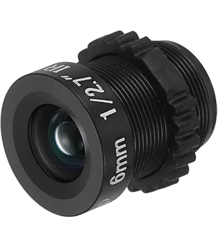 Amazon | uxcell カメラレンズ 焦点距離12 mm 5MP F2.0 FPV CCTVカメラ