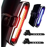 DON PEREGRINO B2-110 Lumens Powerful LED Rear Bike Light, Rechargeble Bicycle Tail Light with Multiple Modes for Night & Dayt