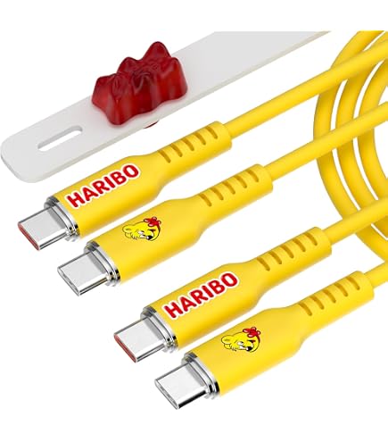 Amazon | Haribo ミニモバッテリー 20000mAh 22.5W 急速充電、内蔵