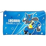 ティーズファクトリー ポケットモンスター フラットマルチポーチ スターライト ルカリオ H10.5×W19cm PM-5533895LU