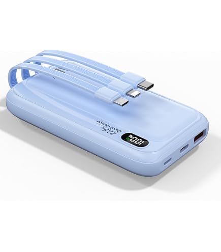 Amazon | モバイルバッテリー 【20000mAh大容量・最大5台同時充電】3