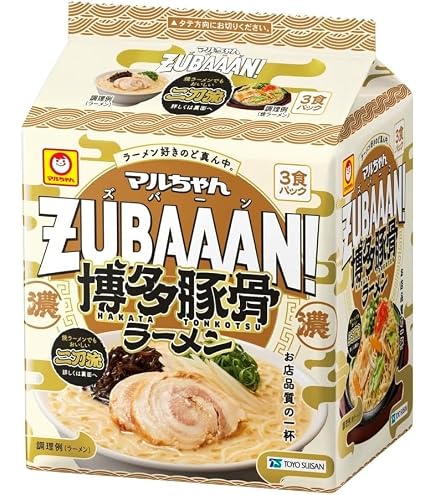 Amazon.co.jp: サッポロ一番 旅麺 博多 豚骨ラーメン 5食パック ×6個