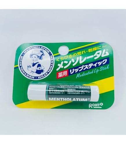 Amazon.co.jp: Rohto Pharmaceutical Mentholatum Medicated Lipstick