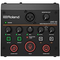 Roland UVC-02 + コンデンサマイク CGM-30 セット Roland ” UVC-02 / CGM-30 ” | Web会議やプレゼンテーションに