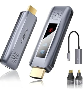 【新品未開封】ワイヤレスhdmi⭐️無線 送受信機セット Amazon | HDMI 無線 ワイヤレスHDMI 送受信機セット 無線化 HDMI