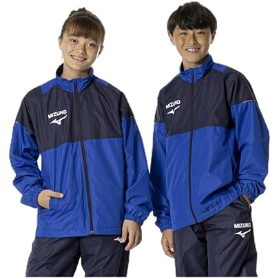 MIZUNO温ウォーマー上下セット　140　ブラック×クラシックブルー Amazon | [ミズノ] ブレスサーモウォーマー 上下セット ジャージ