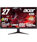Amazon.co.jp: 日本エイサー Acer Nitro ゲーミングモニター 27