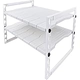 天馬(Tenma) ファビエ シンク下伸縮式ラック ワイド ホワイト 8103