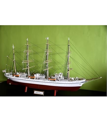 日本丸　完成品1/150 Nippon Maru 1/150 Review and Built Up with Lights - YouTube