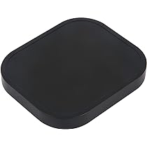 Amazon | Haoge 43mm スクエアメタルscrew-inレンズフードfor