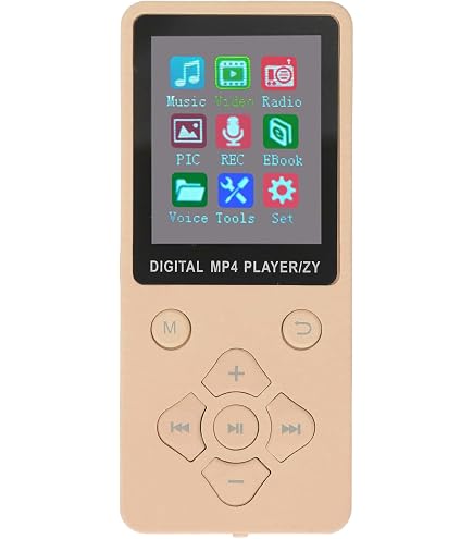 音楽プレーヤーSDと、イヤホン付き Amazon.co.jp: MP3 MP4プレーヤー、イヤホンと充電ケーブル付きの1.8
