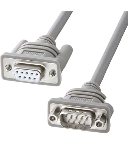 OP-B7055 RS-232Cケーブル 黒 Amazon.co.jp: サンワサプライ RS-232Cケーブル 4m D-sub9pin