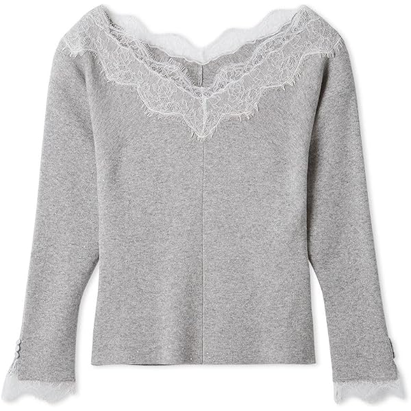 Amazon | [セルフォード] レーストリムニットプルオーバー CWNT254146