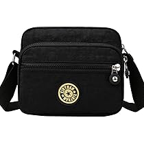 Amazon | [Becanno] ナイロンショルダー財布、マルチポケット