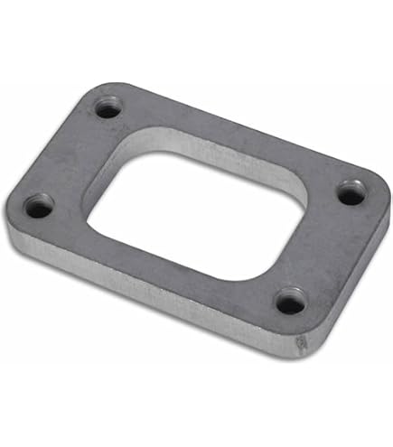 T25 T28 Turbocharger Manifold Flange With Gasket Autobahn88 T25/T28 Turbo Flange With Gasket - Mild Steel Turbocharger Manifold Header Flange T25 T28 Turbo Flange