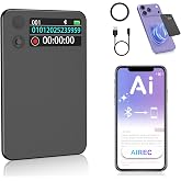 【2026新版】TDW AI ボイスレコーダー 文字起こし 64GB 要約&マインドマップ | 同時＆会話翻訳機能 月々無料600分 通常録音/通話録音モード 発言者識別 音声インポート AI人声強化 LED残量表示 同時通訳機能＆会話翻訳機能 ワン