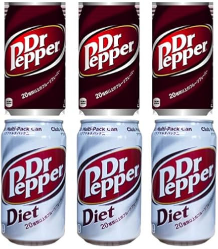 Amazon.co.jp: ドクターペッパー350ml×6缶（コカコーラ） : 食品