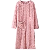 [ゆめパジャマ] ふわふわ ボア ルームワンピース 秋冬 レディース もこもこ ガウン 着る毛布 あったかい マイクロフリース 可愛い 部屋着 防寒冷え対策